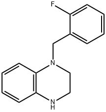 1-(2-FLUORO-BENZYL)-1,2,3,4-TETRAHYDRO-QUINOXALINE DIHYDROCHLORIDE Struktur