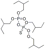 tetrakis(2-methylbutyl) thioperoxydiphosphate Struktur