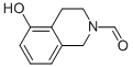 3,4-dihydro-5-hydroxy-(1H)-isoquinoline-2-carbaldehyde Struktur