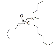 butyldiisooctylmethylammonium acetate Struktur