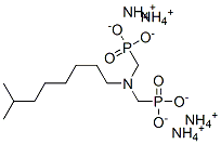 tetraammonium [(isononylimino)bis(methylene)]bisphosphonate Struktur