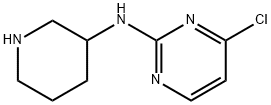 (4-Chloro-pyriMidin-2-yl)-piperidin-3-yl-aMine Struktur