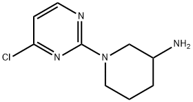 1-(4-Chloro-2-pyriMidinyl)-3-piperidinaMine Struktur