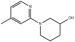 4'-Methyl-3,4,5,6-tetrahydro-2H-[1,2']bipyridinyl-3-ol, 98+% C11H16N2O, MW: 192.26 Struktur