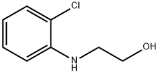 2-(o-chloroanilino)ethanol Struktur