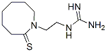 Guanidine,  [2-(hexahydro-2-thioxo-1(2H)-azocinyl)ethyl]-  (7CI) Struktur