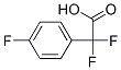 2,2-Difluoro-2-(4-fluorophenyl)acetic Acid Struktur