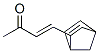 exo-4-(5'-norbornen-2'-yl)-3-buten-2-one Struktur