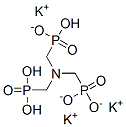 tripotassium trihydrogen [nitrilotris(methylene)]trisphosphonate Struktur