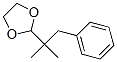 2-(1,1-dimethyl-2-phenylethyl)-1,3-dioxolane Struktur