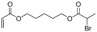 5-(2-bromo-1-oxopropoxy)pentyl acrylate Struktur