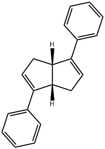 (3aS,6aS)-1,3a,4,6a-tetrahydro-3,6-diphenylpentalene Struktur