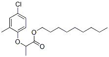 nonyl 2-(4-chloro-2-methylphenoxy)propionate Struktur