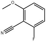 2-Fluoro-6-methoxybenzonitrile Struktur