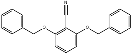 2,6-DIBENZYLOXYBENZONITRILE Struktur