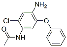 N-(4-amino-2-chloro-5-phenoxyphenyl)acetamide Struktur