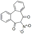 6-nitro-5H-dibenzo[a,c]cycloheptene-5,7(6H)-dione Struktur