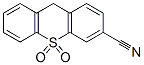 9H-thioxanthene-3-carbonitrile 10,10-dioxide Struktur