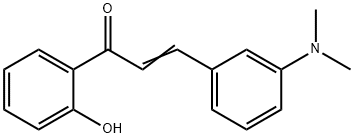 3-(dimethylamino)-2'-hydroxychalcone Struktur