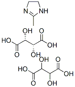 4,5-dihydro-2-methyl-1H-imidazole [R-(R*,R*)]-ditartrate Struktur