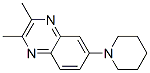 Quinoxaline,  2,3-dimethyl-6-(1-piperidinyl)-|