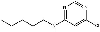 6-Chloro-N-pentylpyrimidin-4-amine Struktur