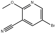 5-Bromo-3-cyano-2-methoxypyridine Struktur