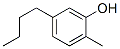 5-butyl-o-cresol Struktur