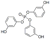 tris(m-hydroxyphenyl) phosphate Struktur