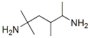 2,4-dimethylhexane-2,5-diamine Struktur