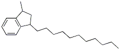 1-methyl-3-undecylindan Struktur