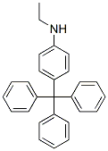 N-ethyl-4-(triphenylmethyl)aniline Struktur