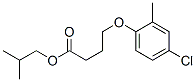 isobutyl 4-(4-chloro-2-methylphenoxy)butyrate  Struktur