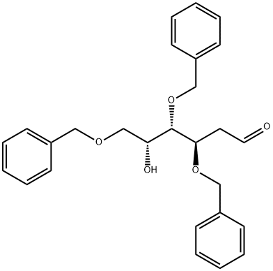 3,4,6-三-O-芐基-2-脫氧-D-吡喃半乳糖, 94189-64-7, 結(jié)構(gòu)式