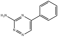 3-Amino-5-phenyl-1,2,4-triazine Struktur