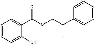 2-phenylpropyl salicylate Struktur