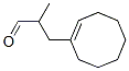 alpha-methylcyclooct-1-ene-1-propionaldehyde Struktur