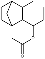 1-(3-methylbicyclo[2.2.1]hept-2-yl)propyl acetate Struktur