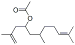 2,6,10-trimethylundeca-1,9-dien-4-yl acetate Struktur