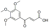 4-oxo-4-(3,4,5-trimethoxyphenyl)-2-butenoic acid Struktur