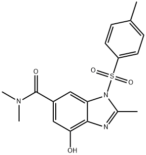 7-hydroxy-N,N,2-triMethyl-3-tosyl-3H-benzo[d]iMidazole-5-carboxaMide