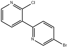 5-BROMO-2'-CHLORO-[2,3']-BIPYRIDINE Struktur