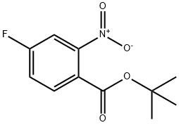 4-Fluoro-2-Nitro-Benzoic Acid Tert-Butyl Ester Struktur