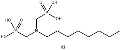 tripotassium hydrogen [(octylimino)bis(methylene)]bisphosphonate Struktur