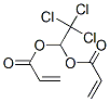 2,2,2-trichloroethylidene diacrylate Struktur