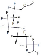 1,1,2,2,3,3,4,4,5,5,6,6,7,7,8,8,9,9,10,10-icosafluoro-11-(vinyloxy)undecane Struktur