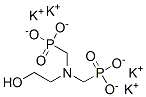 [[(2-hydroxyethyl)imino]bis(methylene)]bisphosphonic acid, potassium salt Struktur