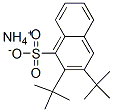 ammonium bis(tert-butyl)naphthalenesulphonate Struktur