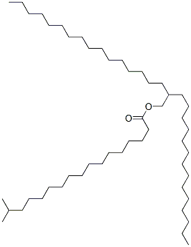 2-tetradecyloctadecyl isooctadecanoate Struktur