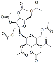 Sucrose Octaacetate Struktur